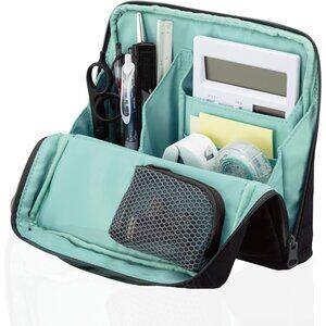 Pencil Case Pouch, Haco-Biz Standing Pen Pouch Bag, Foldable Stand up Pencil Hol